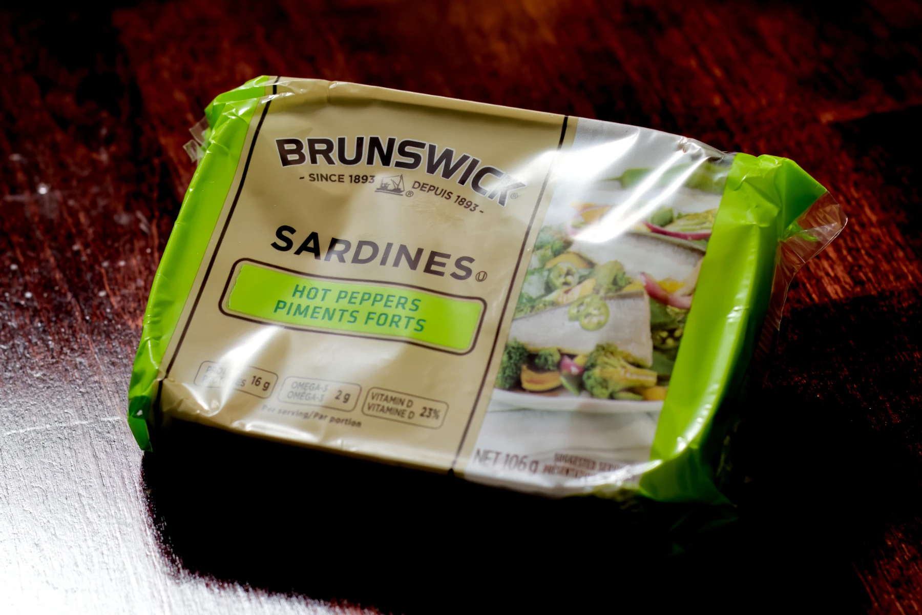 Brunswick Sardines (Hot Peppers)