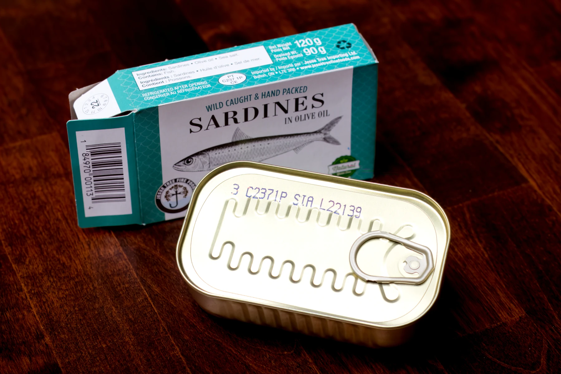 Shiny Sardine Can